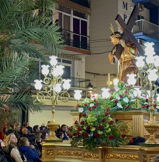 Procesión de Semana Santa en Benidorm