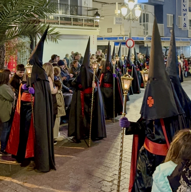 Procesión de Semana Santa en Benidorm