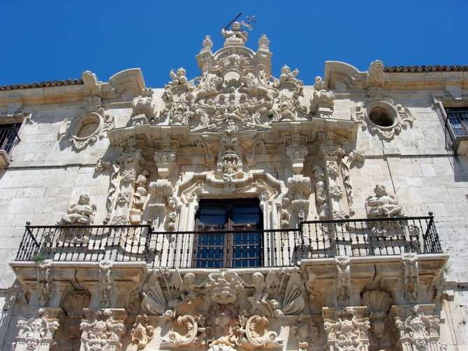 Portada del Monasterio de Uclés