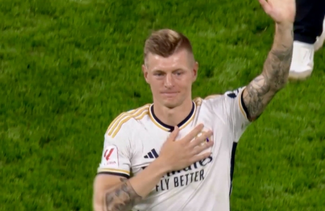 La despedida soñada de Toni Kroos en el Santiago Bernabéu