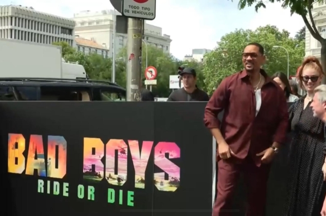 Will Smith aterriza en España para promocionar 'Bad Boys: Ride or Die'