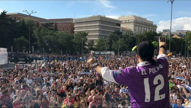 Quién es El Pulpo, el DJ y animador de las celebraciones del Real Madrid