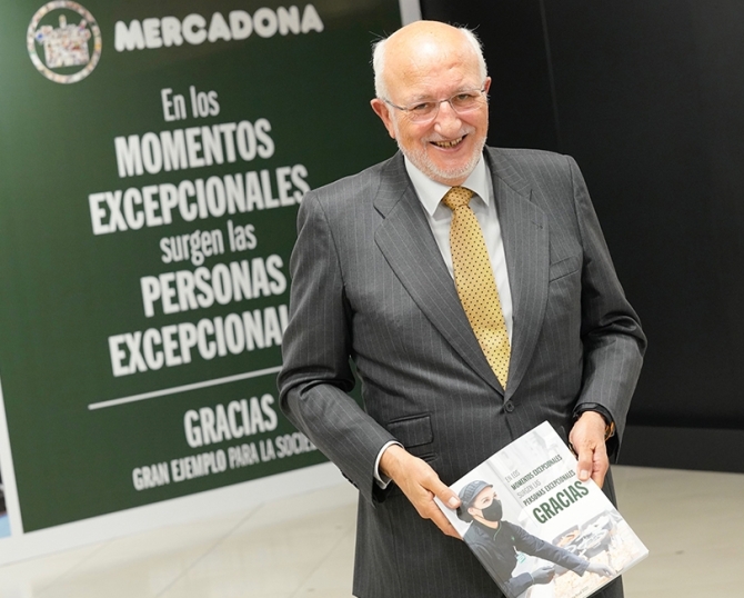 Mercadona y Juan Roig destinan 65 millones de euros para ayudar a afectados por la DANA