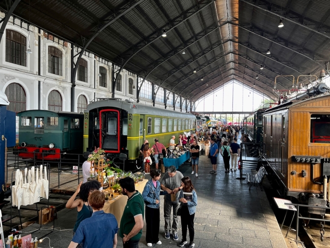 Creatividad, arte, gastronomía y cultura convergen en el Mercado de Motores de Madrid