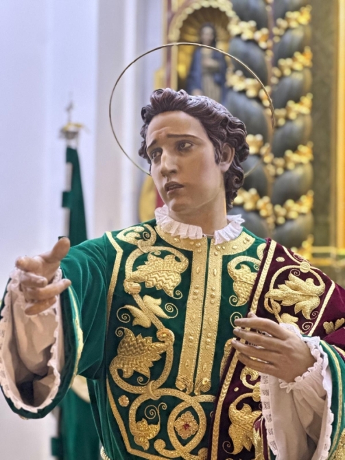 San Juan Apóstol Evangelista, obra de Marco Pérez para la Semana Santa de Cuenca