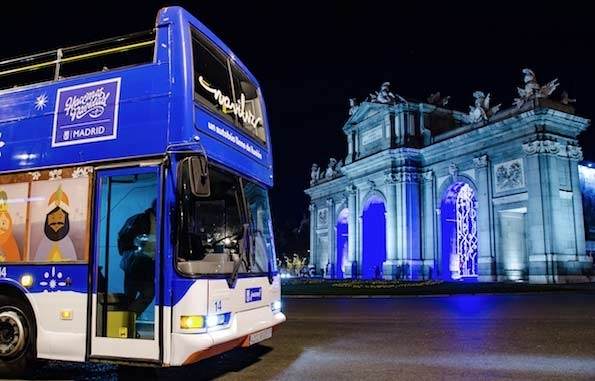 Autobús Naviluz. Foto: Ayuntamiento de Madrid