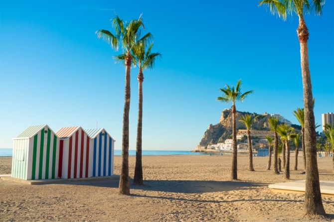 Playa de Poniente, Benidorm