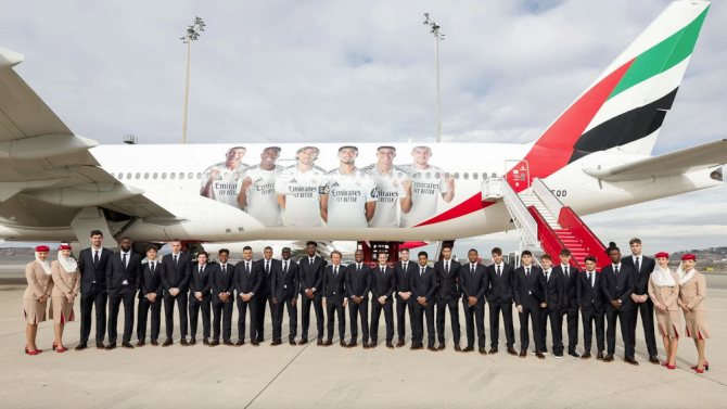 El Real Madrid tiene su propio avión