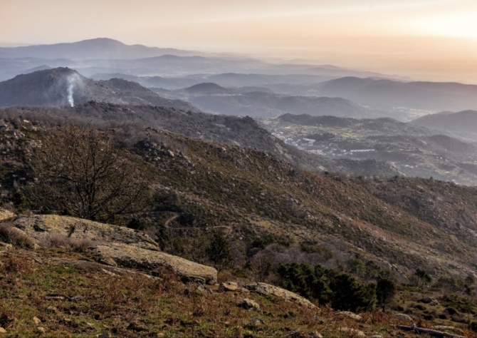 Vista desde el Pico de San Vicente (Toledo)