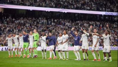 Imagen de la noticia: El Real Madrid logra su 37° campeonato de Liga